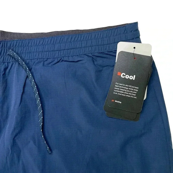 Bass Outdoors Canyon Loop Ensign Blue Mens Trail Shorts Size XL - Picture 11 of 15